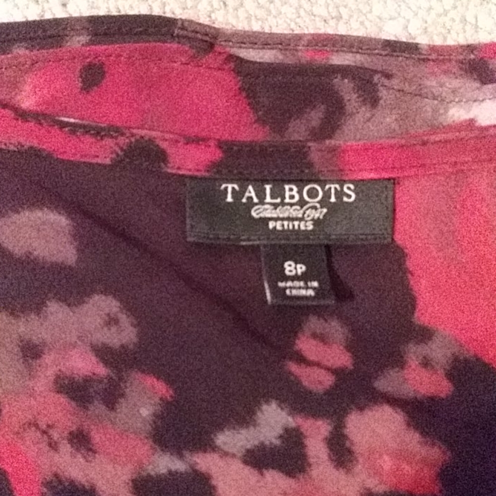 Talbots Silk Top - Picture 5 of 5